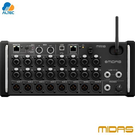 midas mr18 driver.